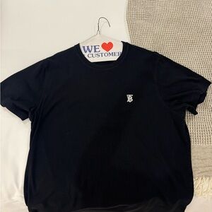 Burberry Black Short Sleeve Tee